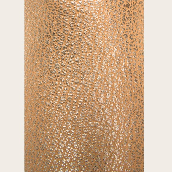 NWOT FRYE Gold Metallic Leather IVY Slip-on - Picture 8 of 8